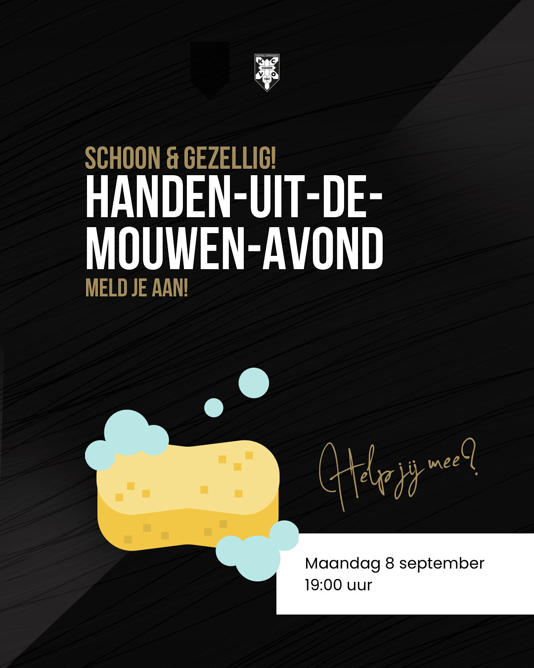 Handen uit de mouwen avond