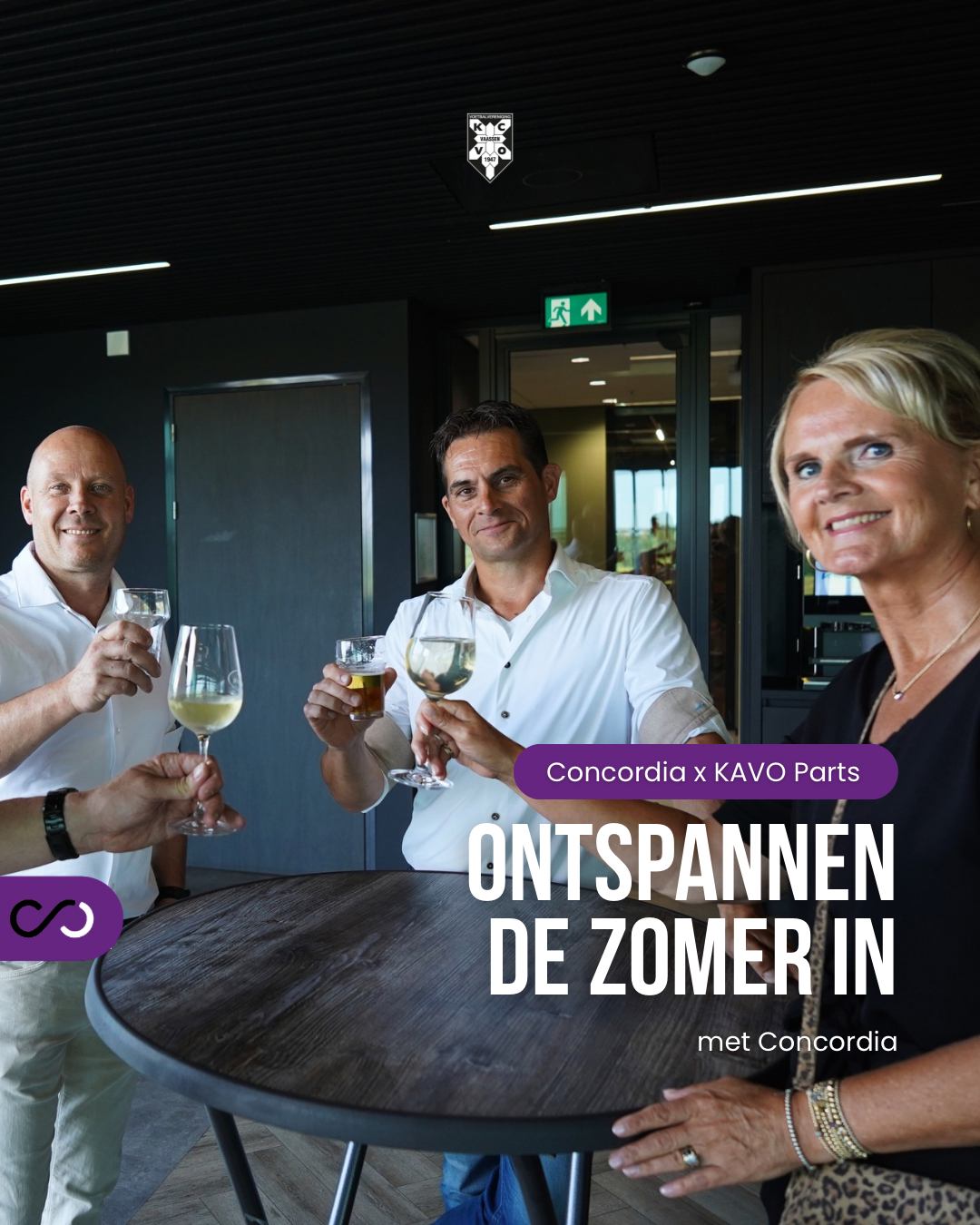 ontspannen start van de zomer met concordia