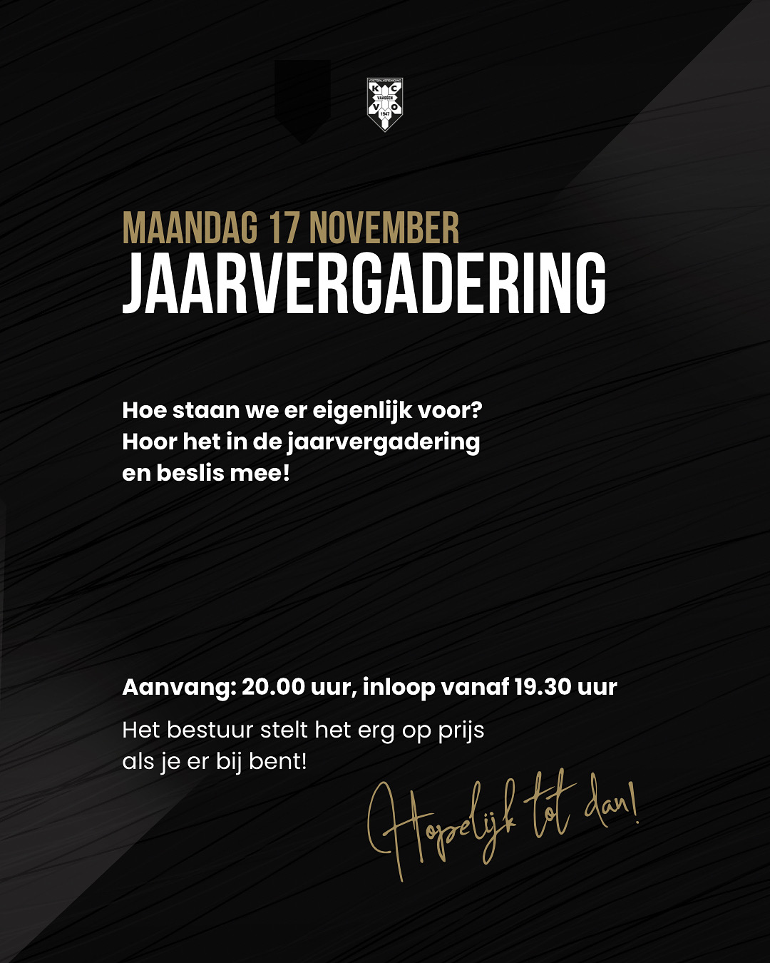 Jaarvergadering 2025