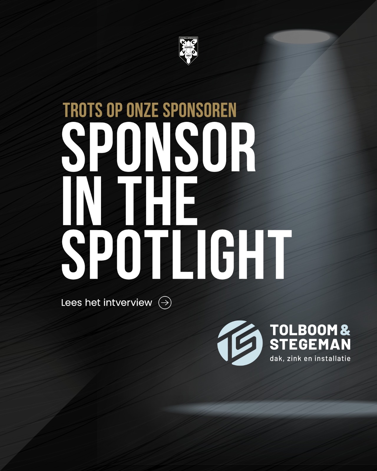 Sponsor in the spotlight: Tolboom & Stegeman