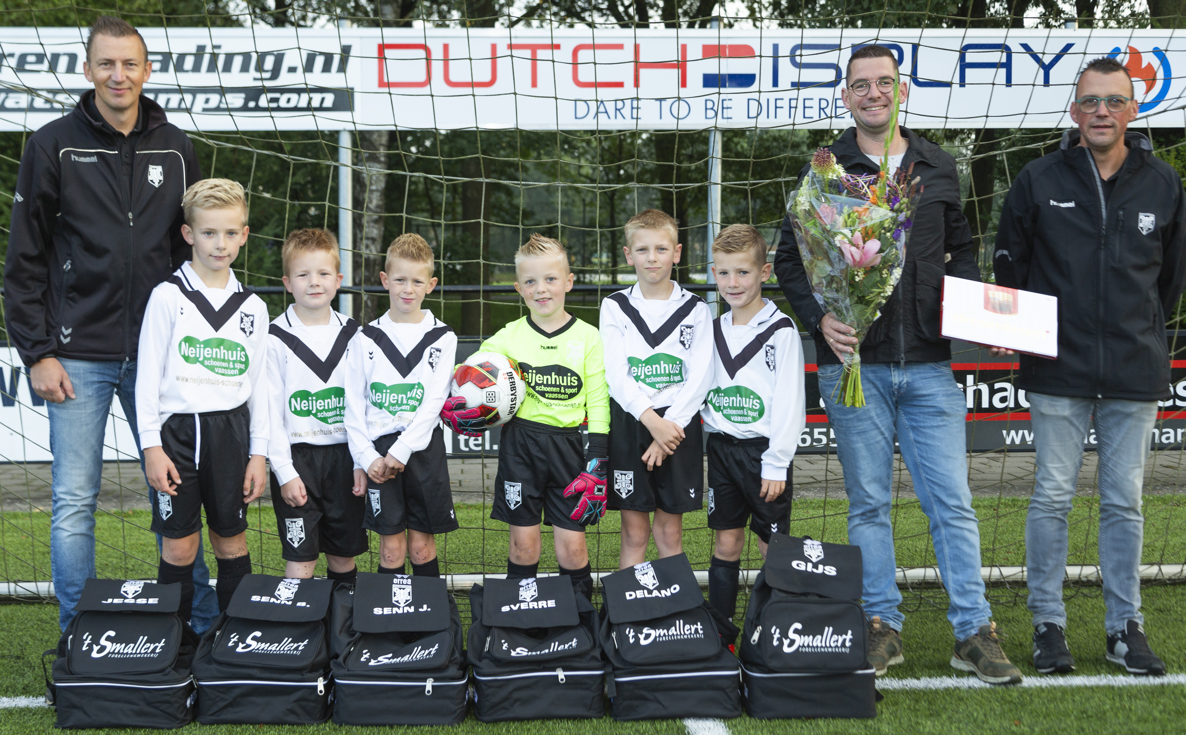 Daarmee kan onze JO8-1 voor de dag komen: