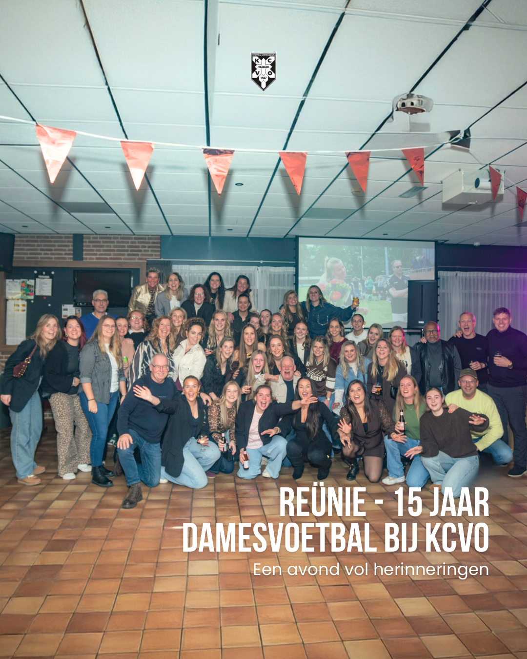 Reünie - 15 jaar damesvoetbal