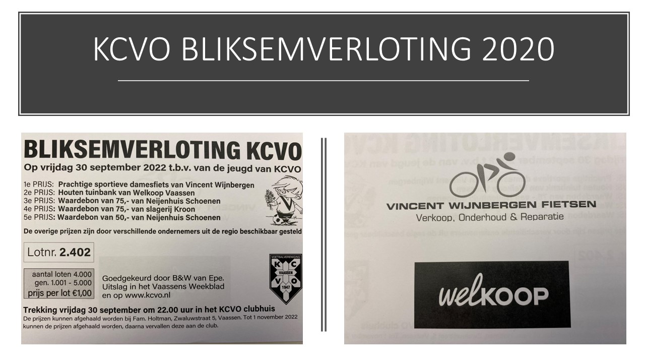 Trekking KCVO Bliksemverloting