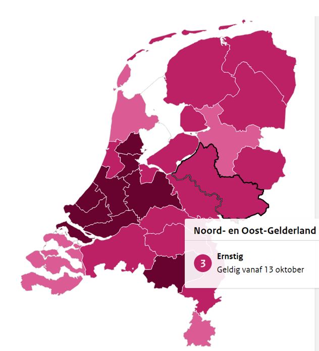 Corona update n.a.v. persconferentie 13 oktober 2020