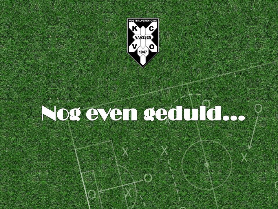 Trainingen bij vv KCVO – (her)opening sportpark de Egelbeek