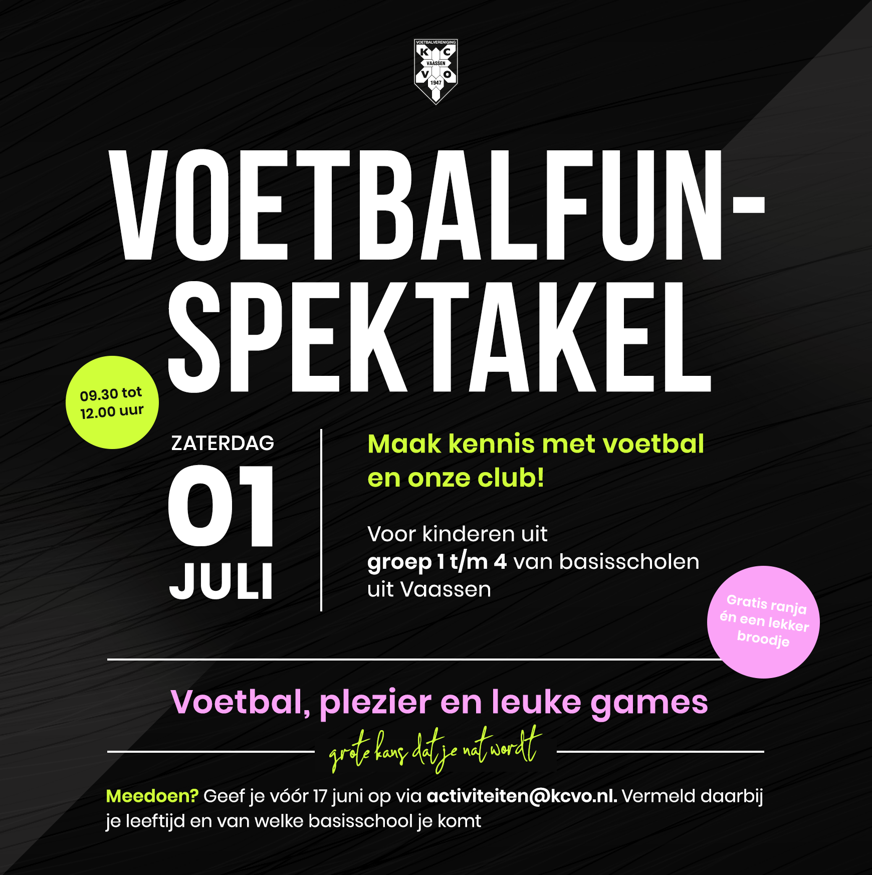 VOETBALFUNSPEKTAKEL