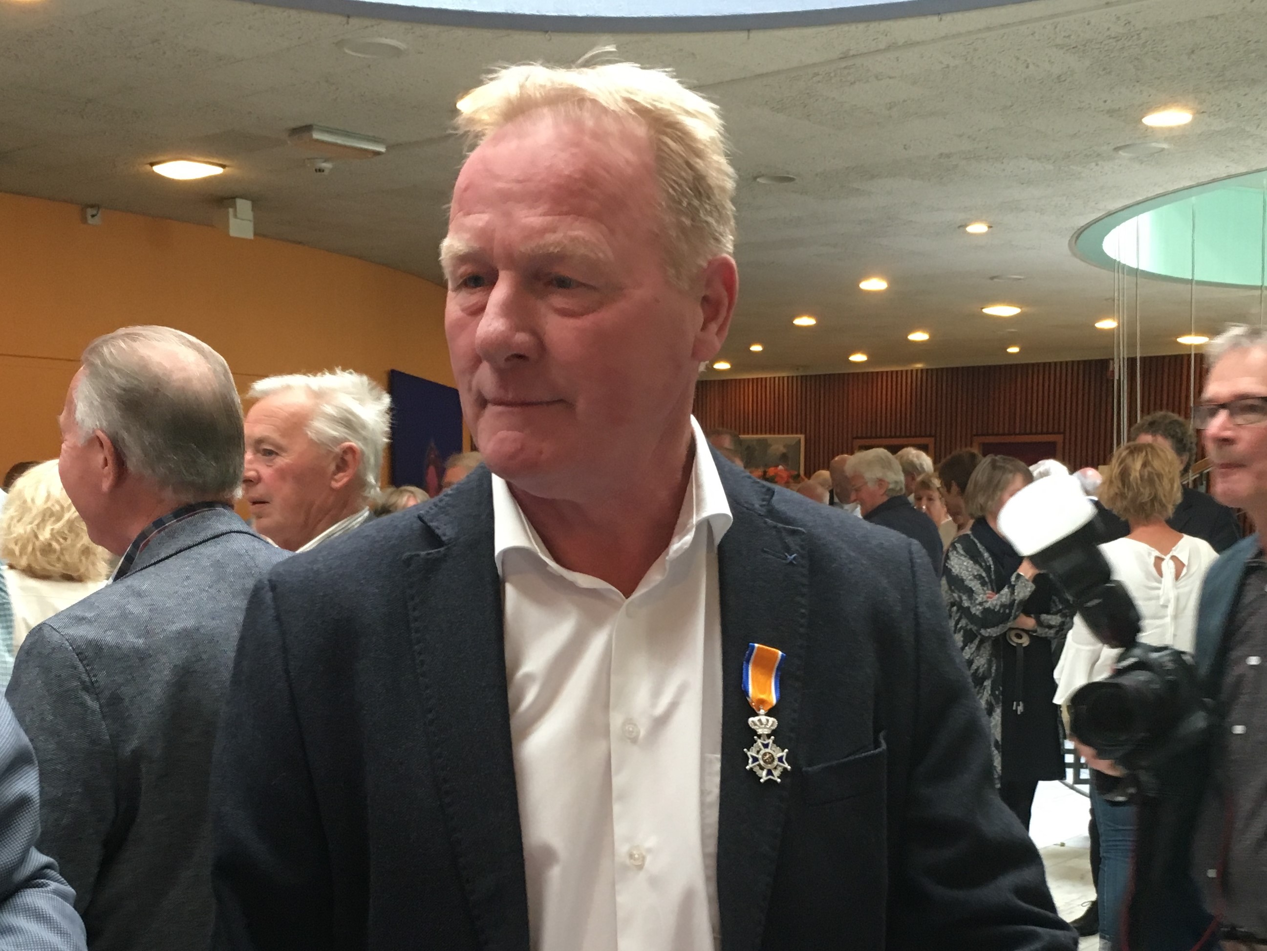 Welverdiend lintje voor Robert Dijkman