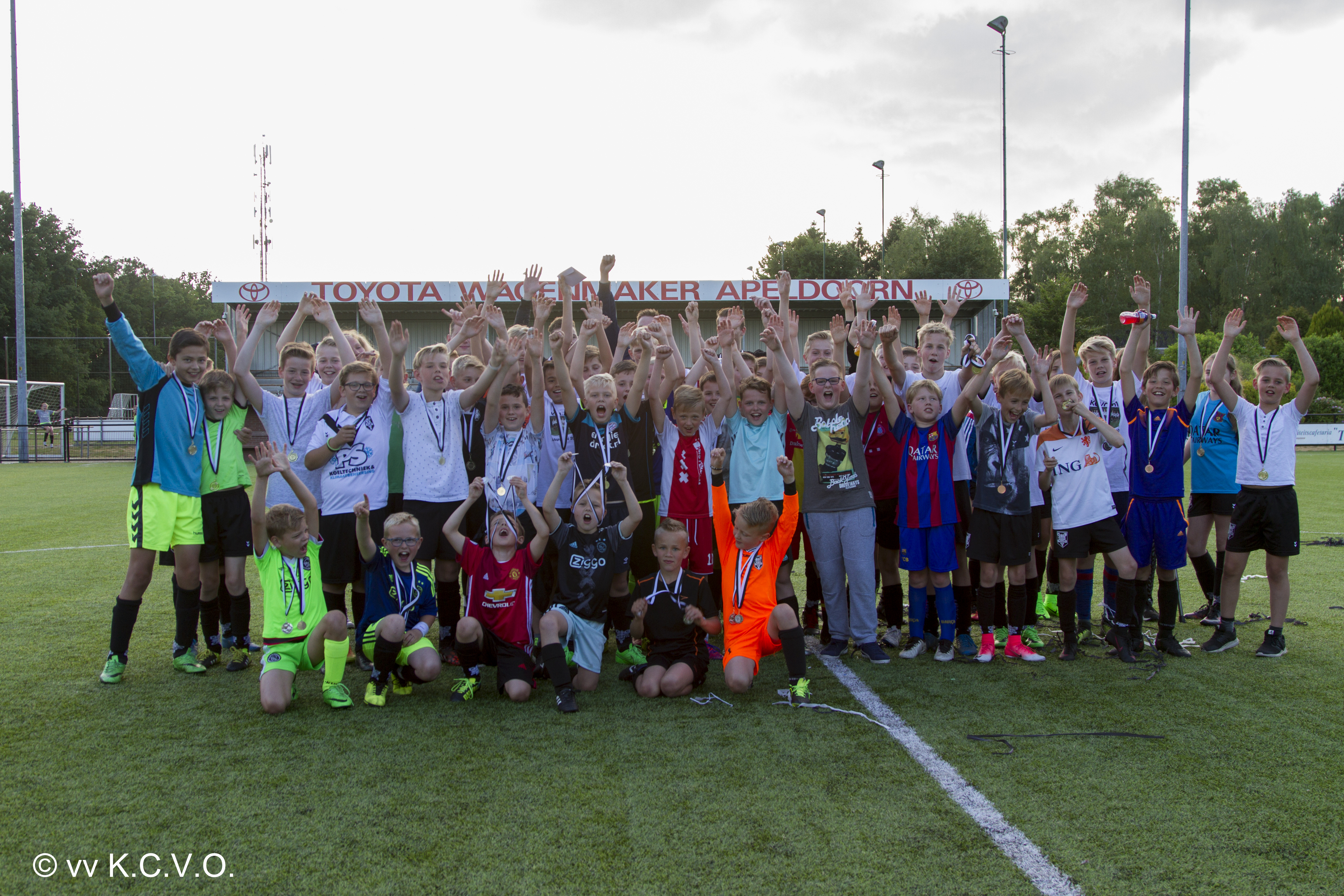 Ouder-kind wedstrijden en huldiging kampioenen