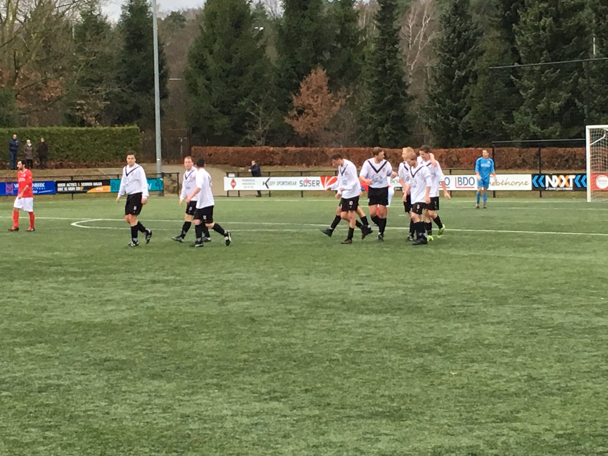 KCVO met 5 punten voorsprong de winterstop in