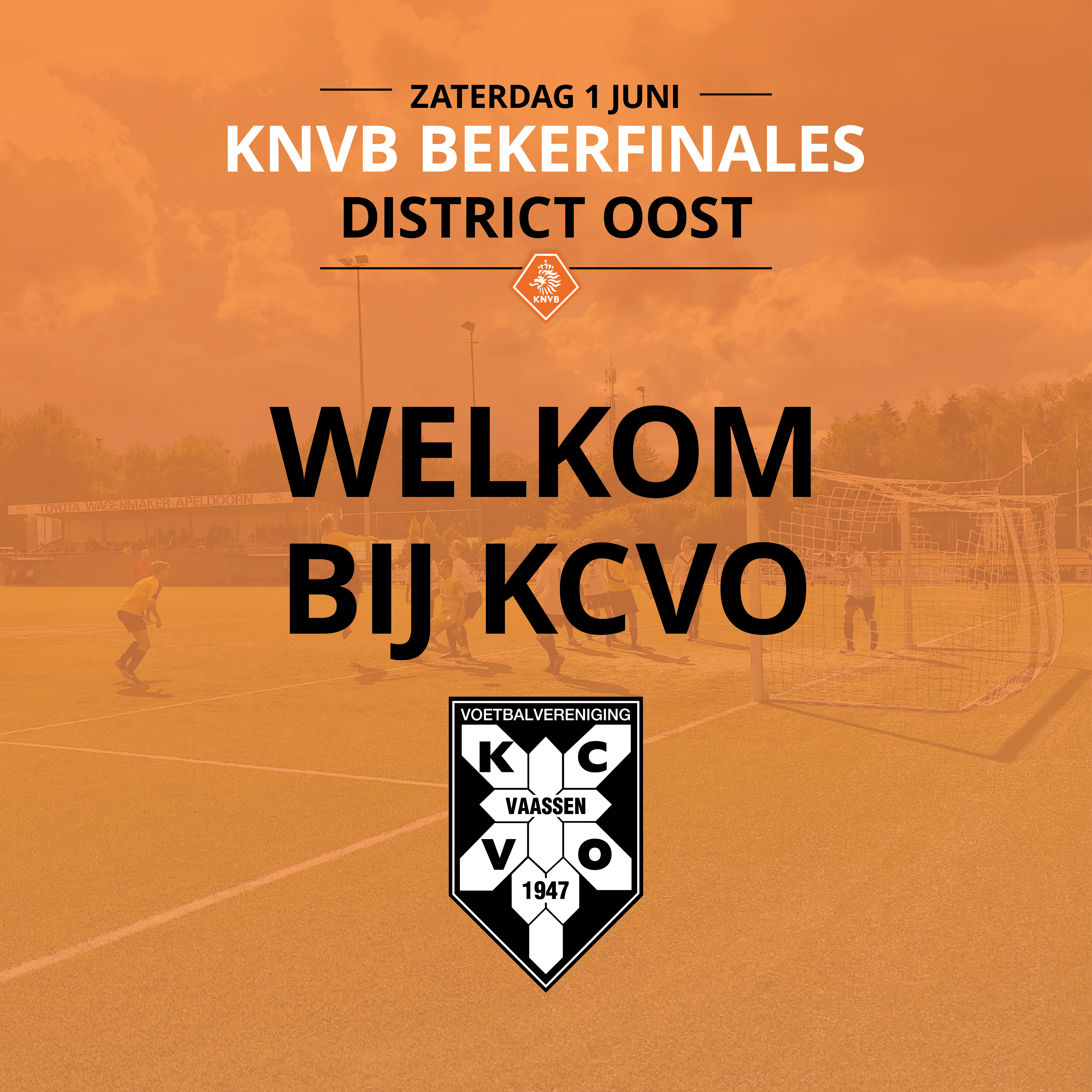 01-06: Hele zaterdag bekerfinales bij KCVO