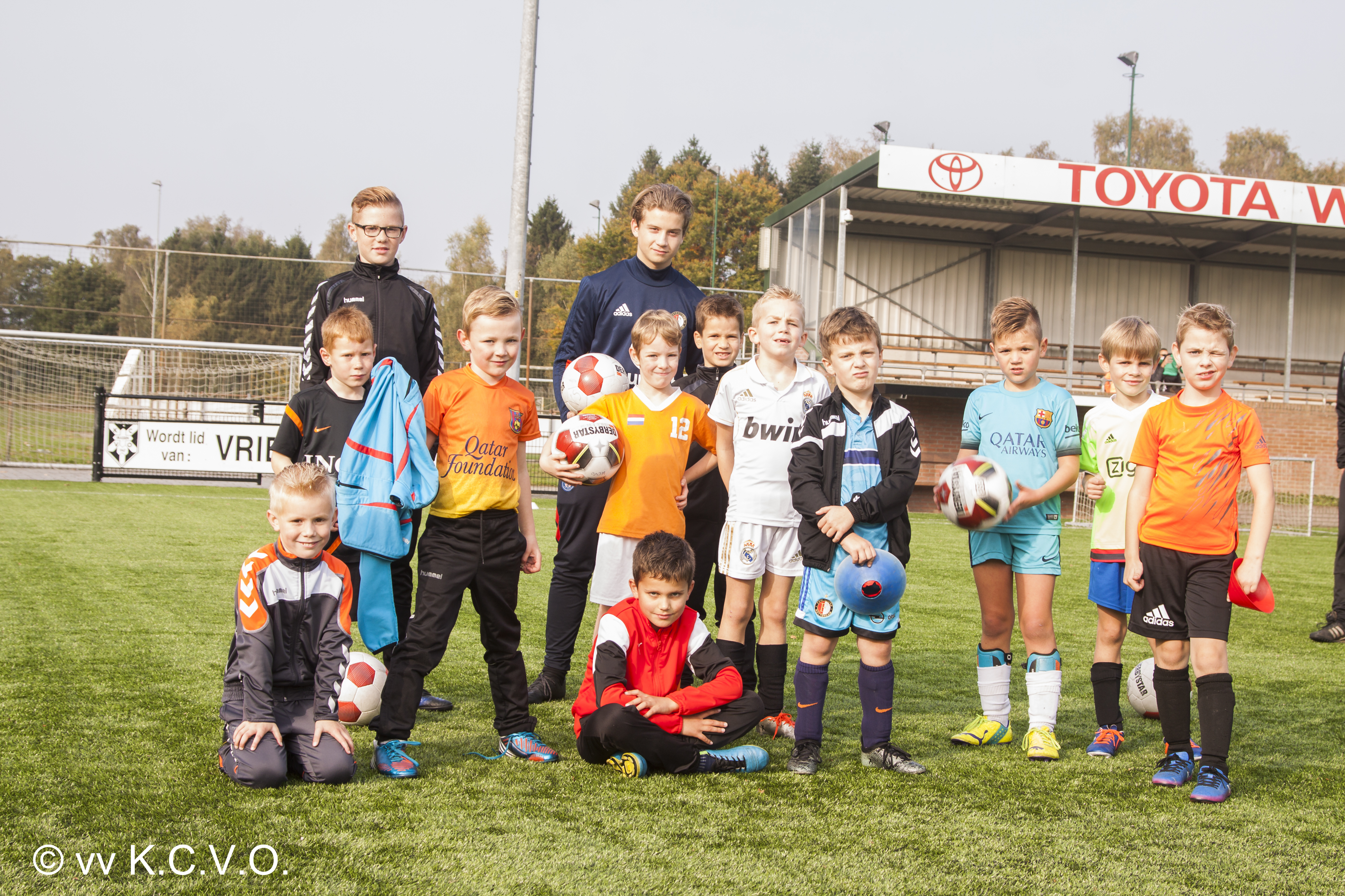 Geslaagde Rabobank Voetbaldag van v.v. KCVO