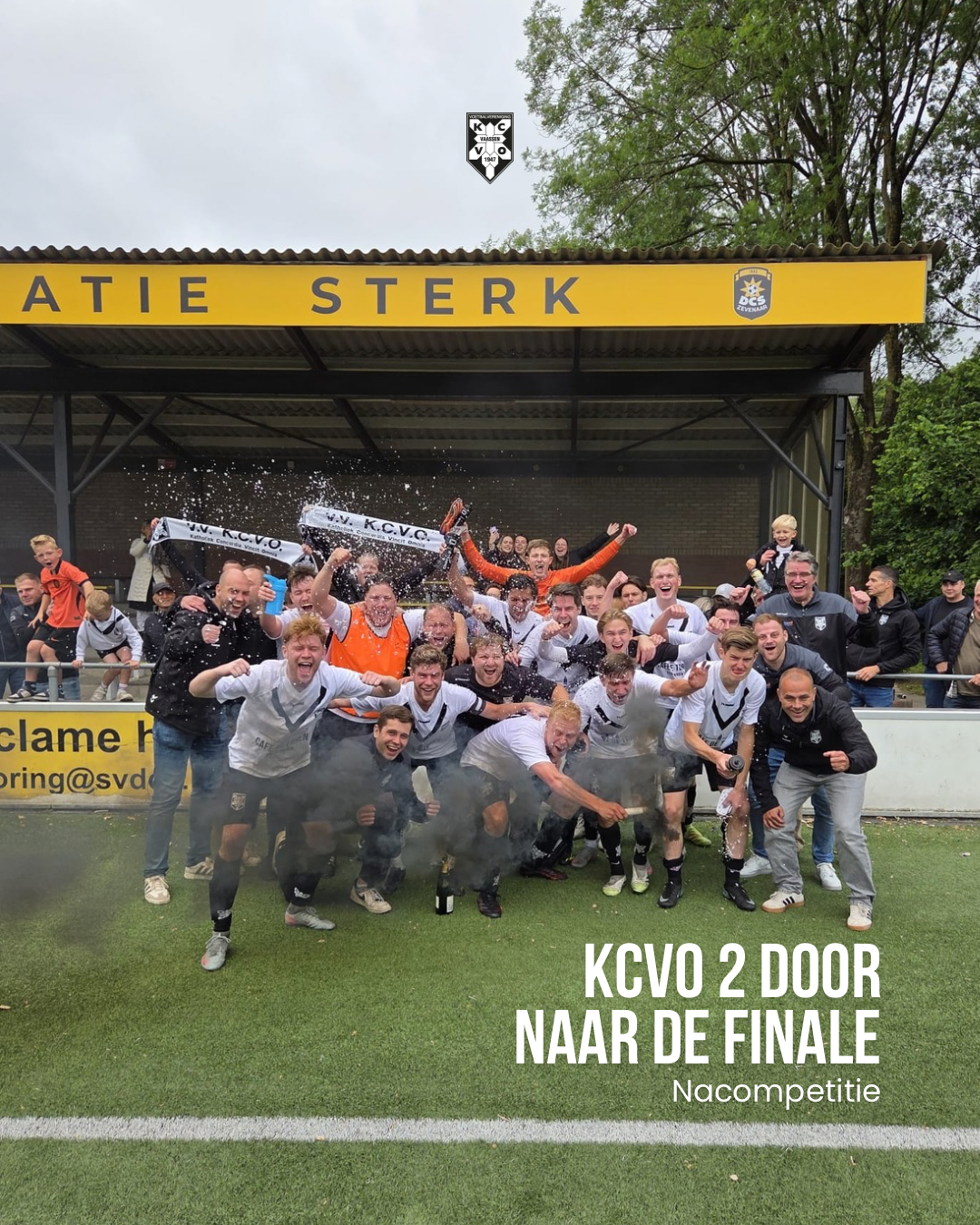 KCVO 2 door naar de finale!