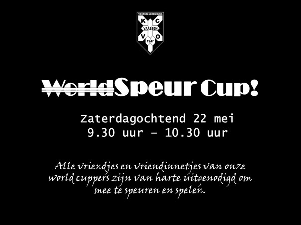 World......Speur Cup!