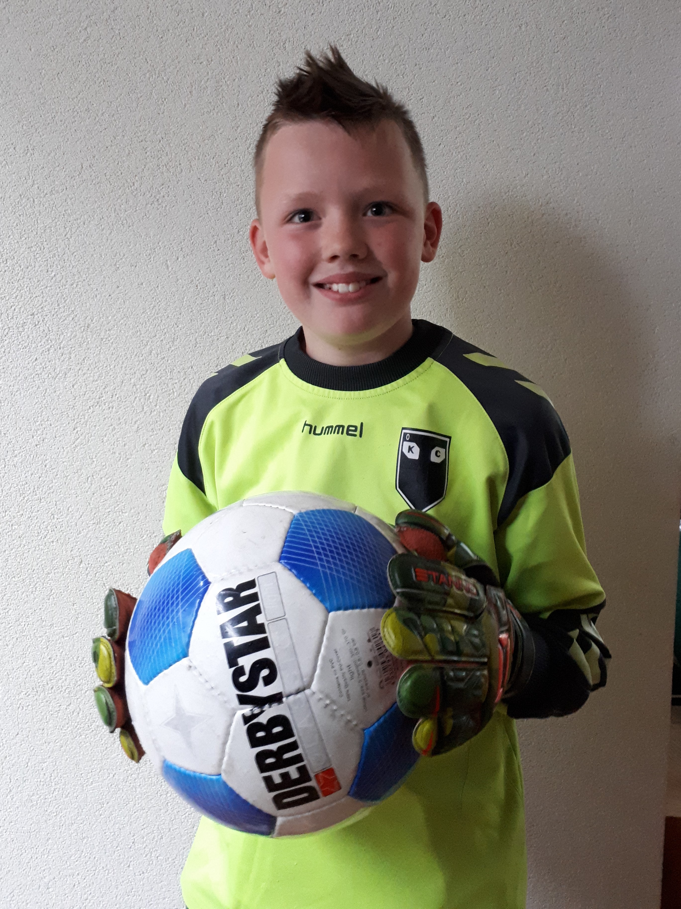 Kevin Splinter Pupil van de week