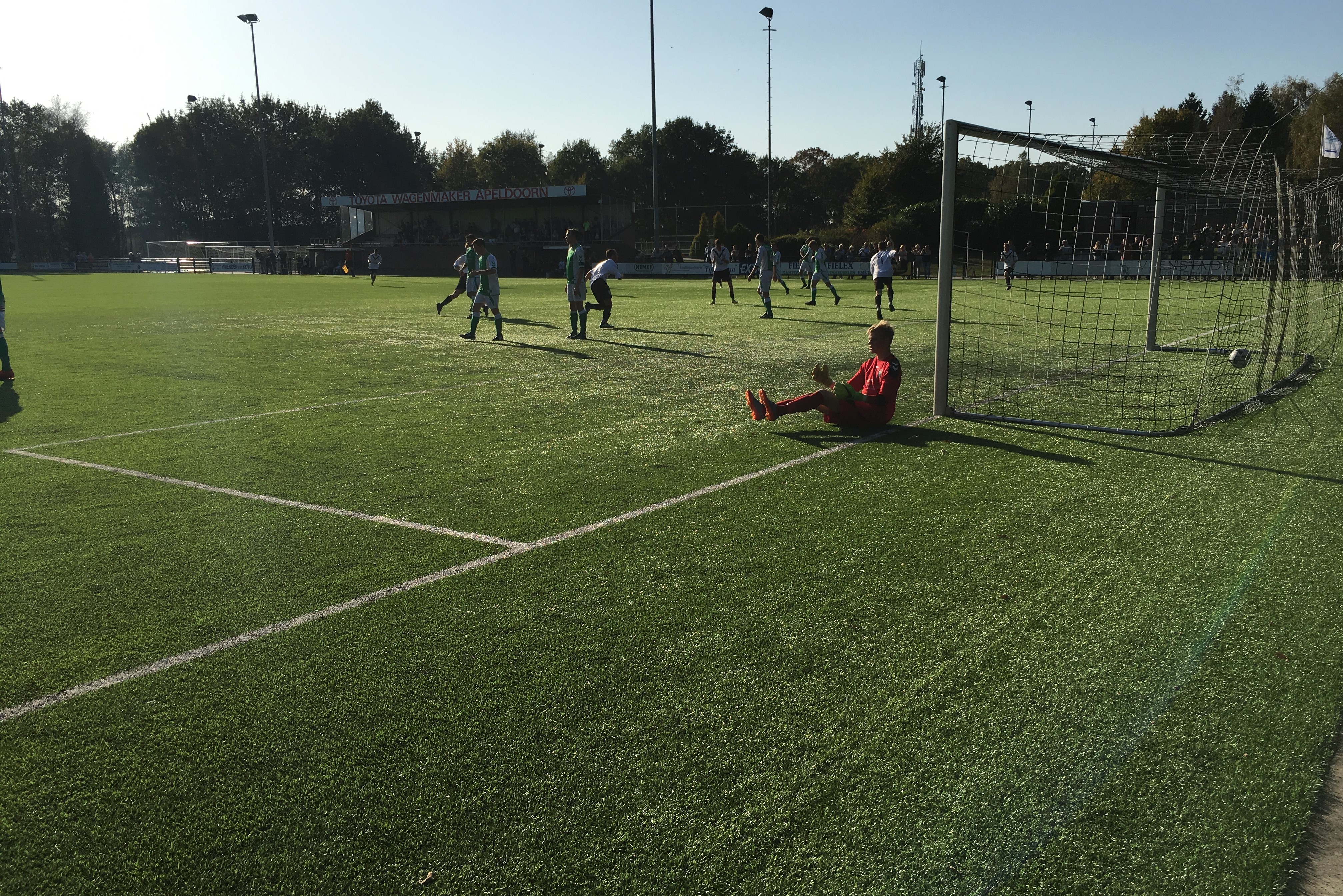 KCVO TOONT VEERKRACHT TEGEN WARNSVELDSE BOYS