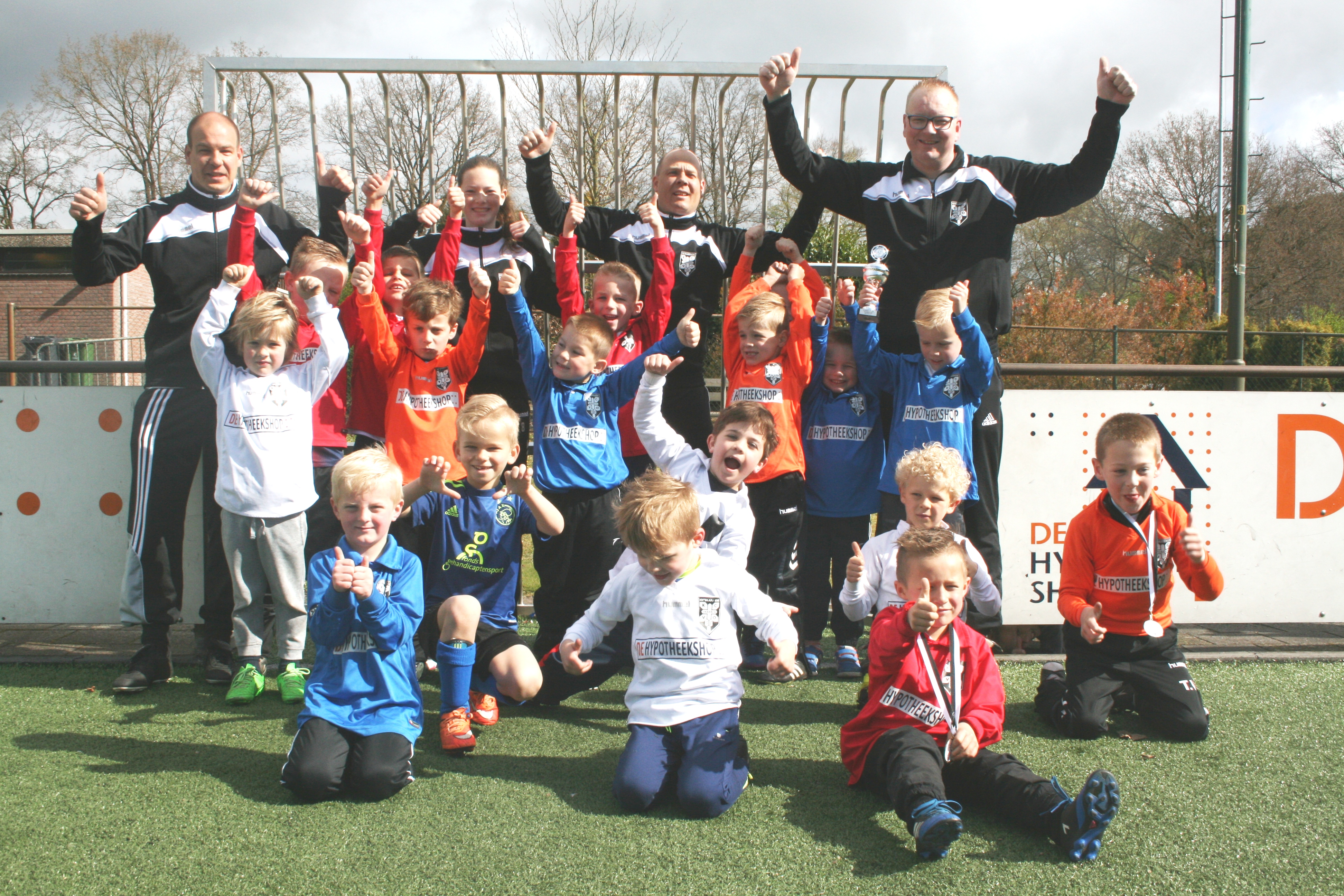 Prijsuitreiking v.v. KCVO Hypotheekshop Epe WorldCup