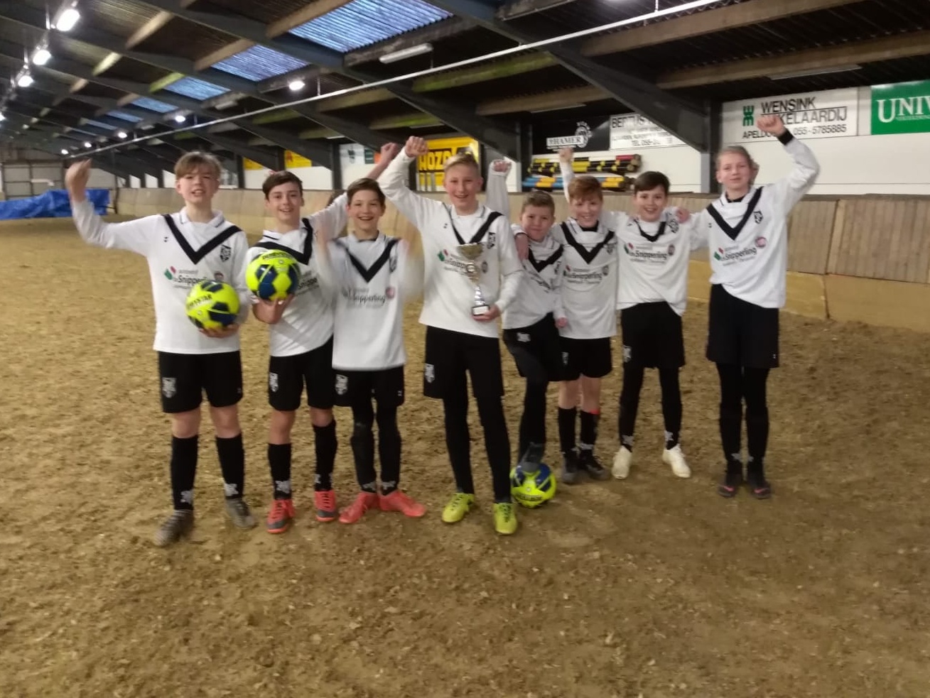 KCVO eerste in het  WWNA manege-voetbaltoernooi
