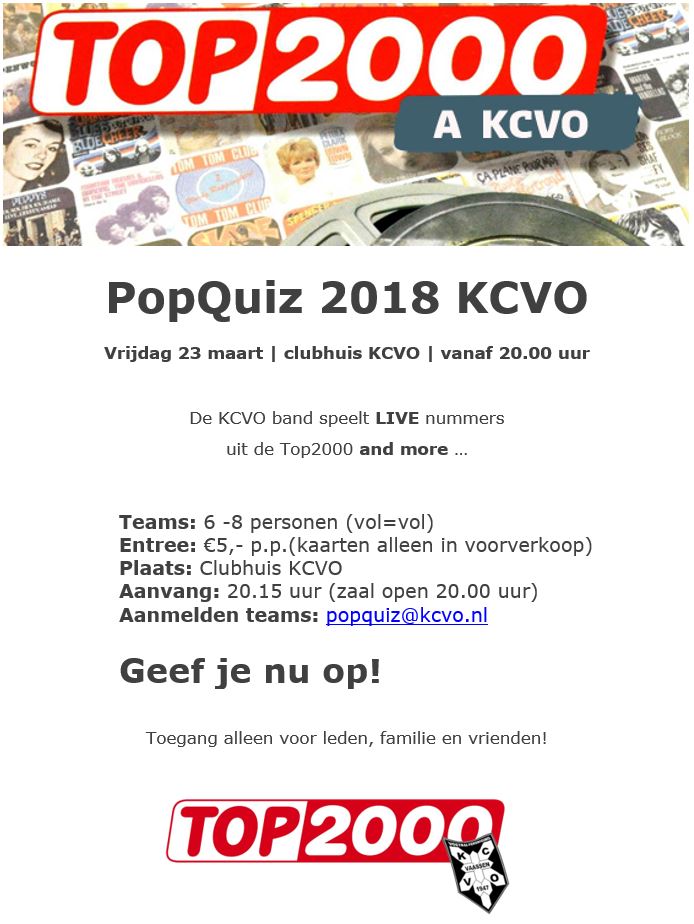 PopQuiz 2018 KCVO