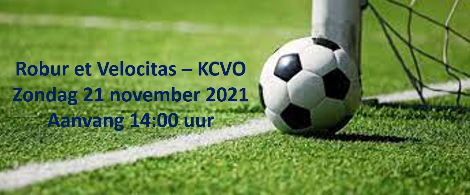 KCVO verliest nipt van Robur