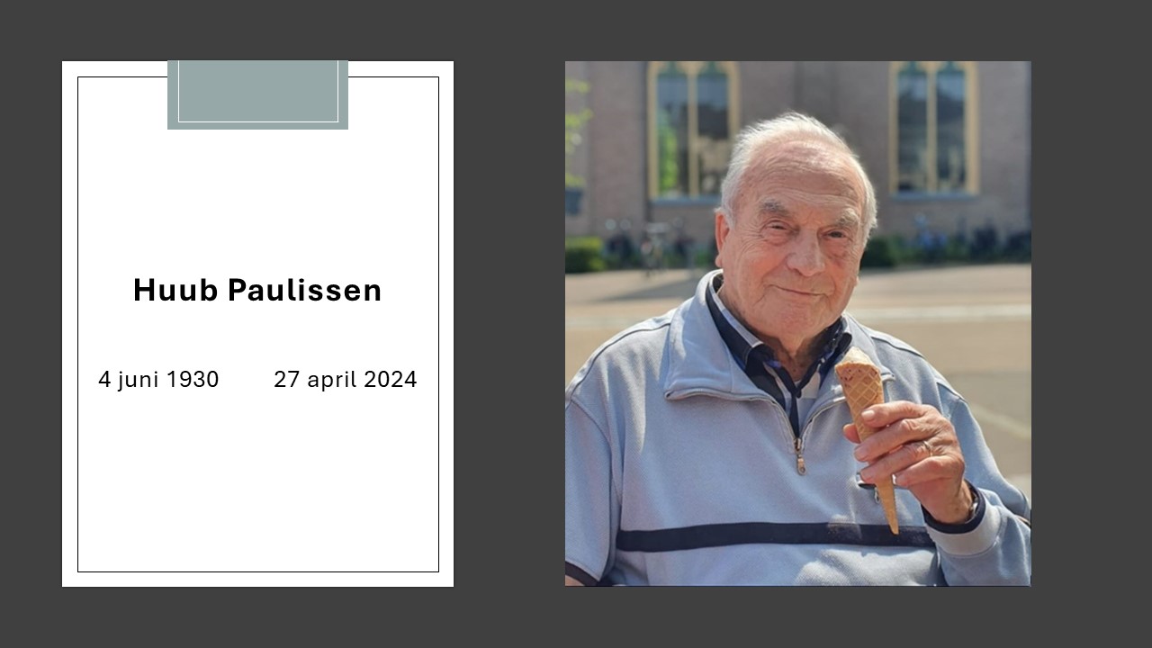 IN MEMORIAM Huub Paulissen