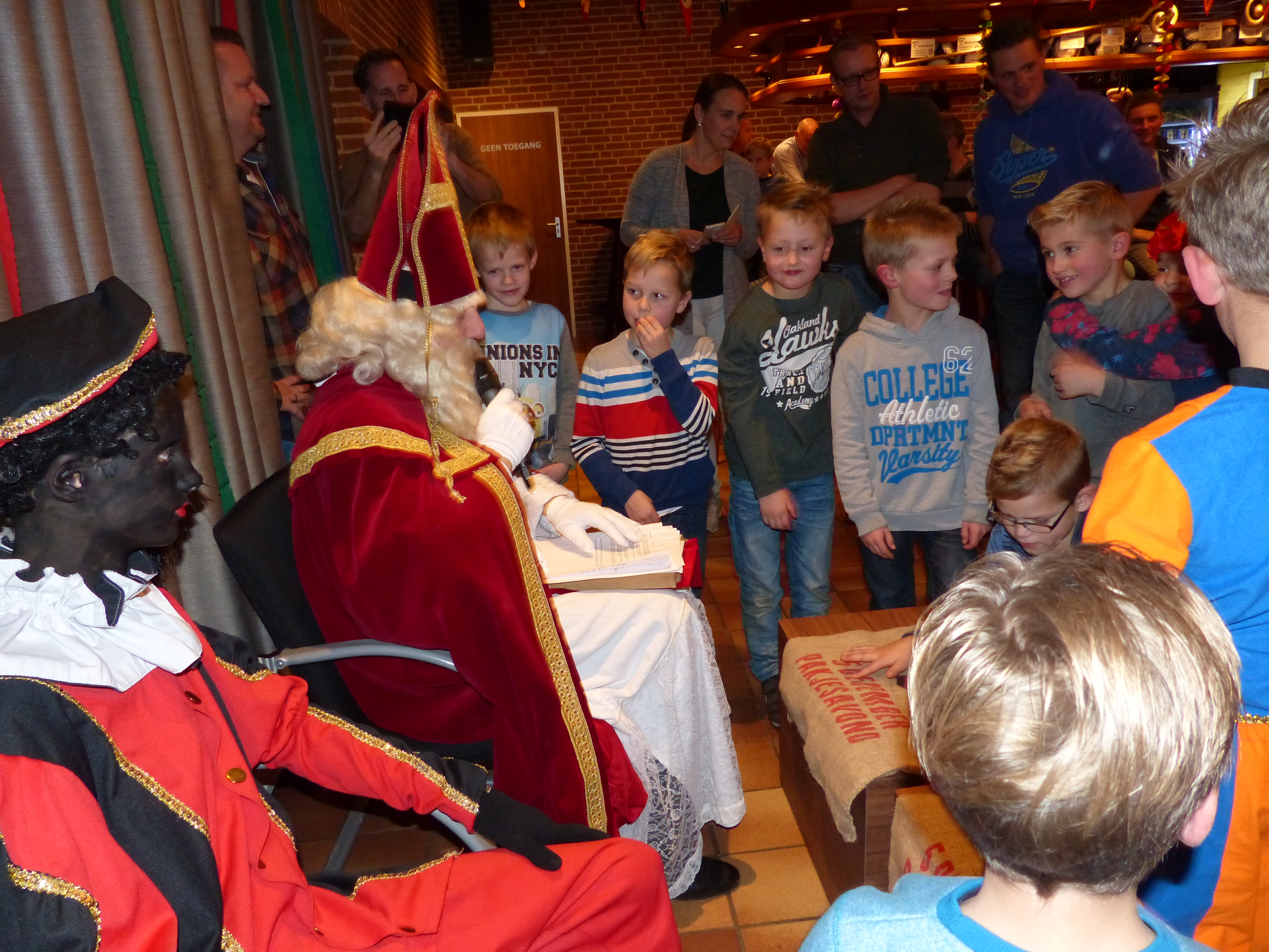 Sinterklaas bij KCVO