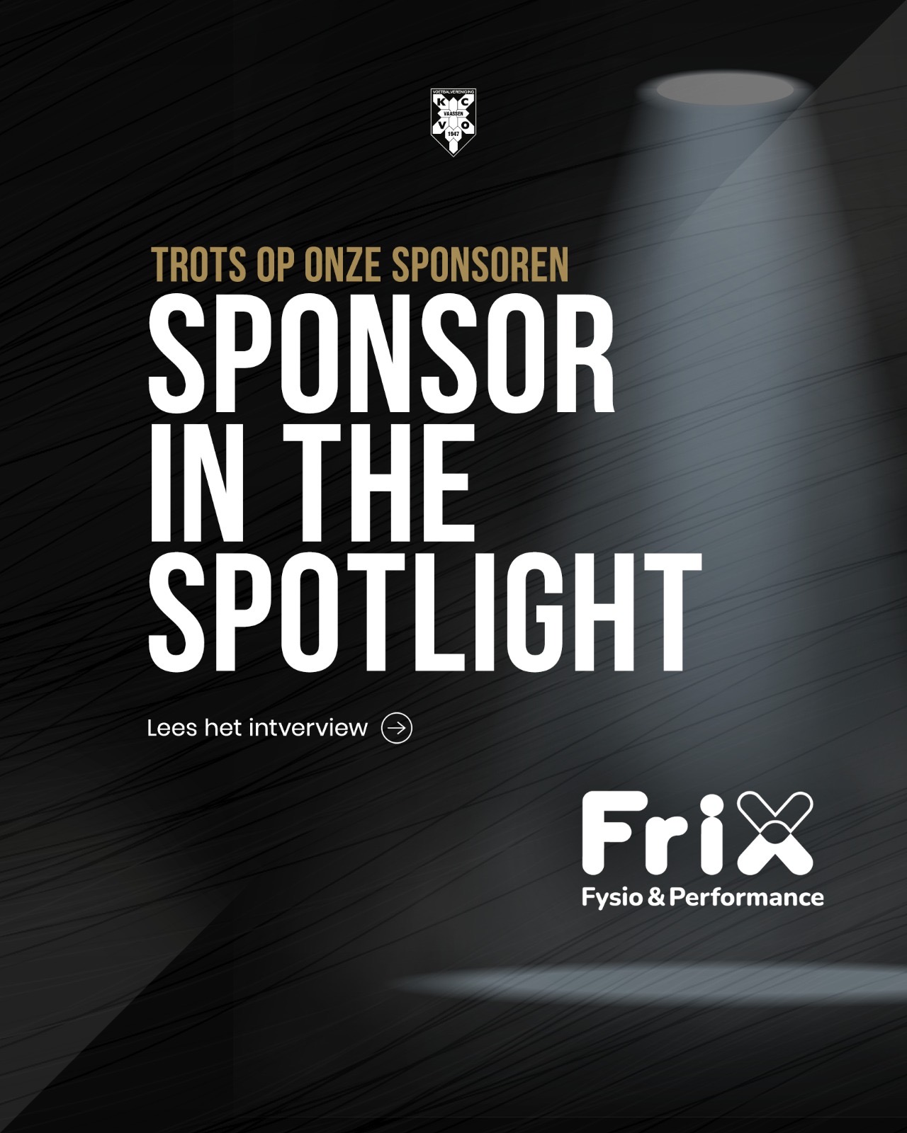 Sponsor in the spotlight: Frix fysio en performance