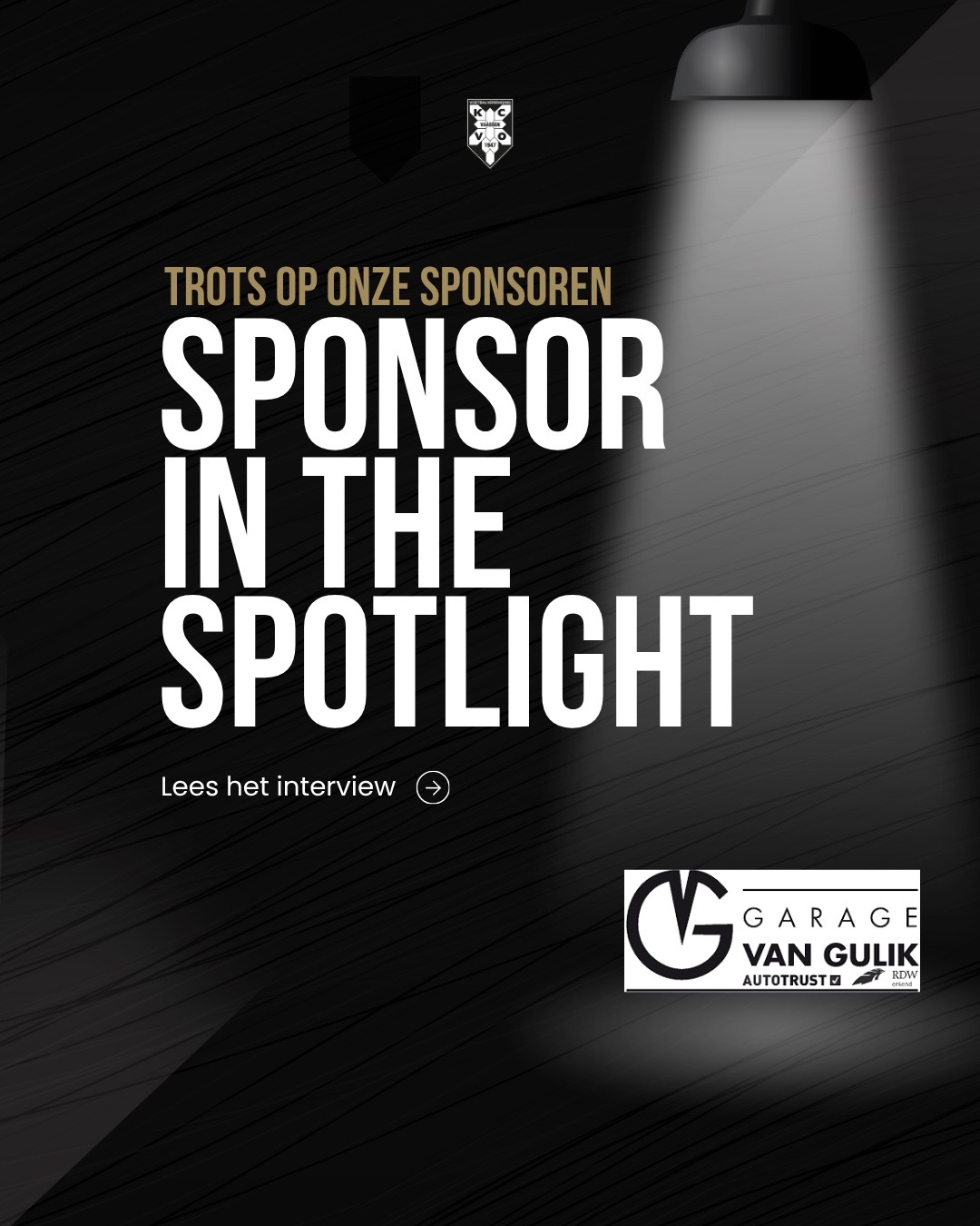 Sponsor in the spotlight: Garage Van Gulik