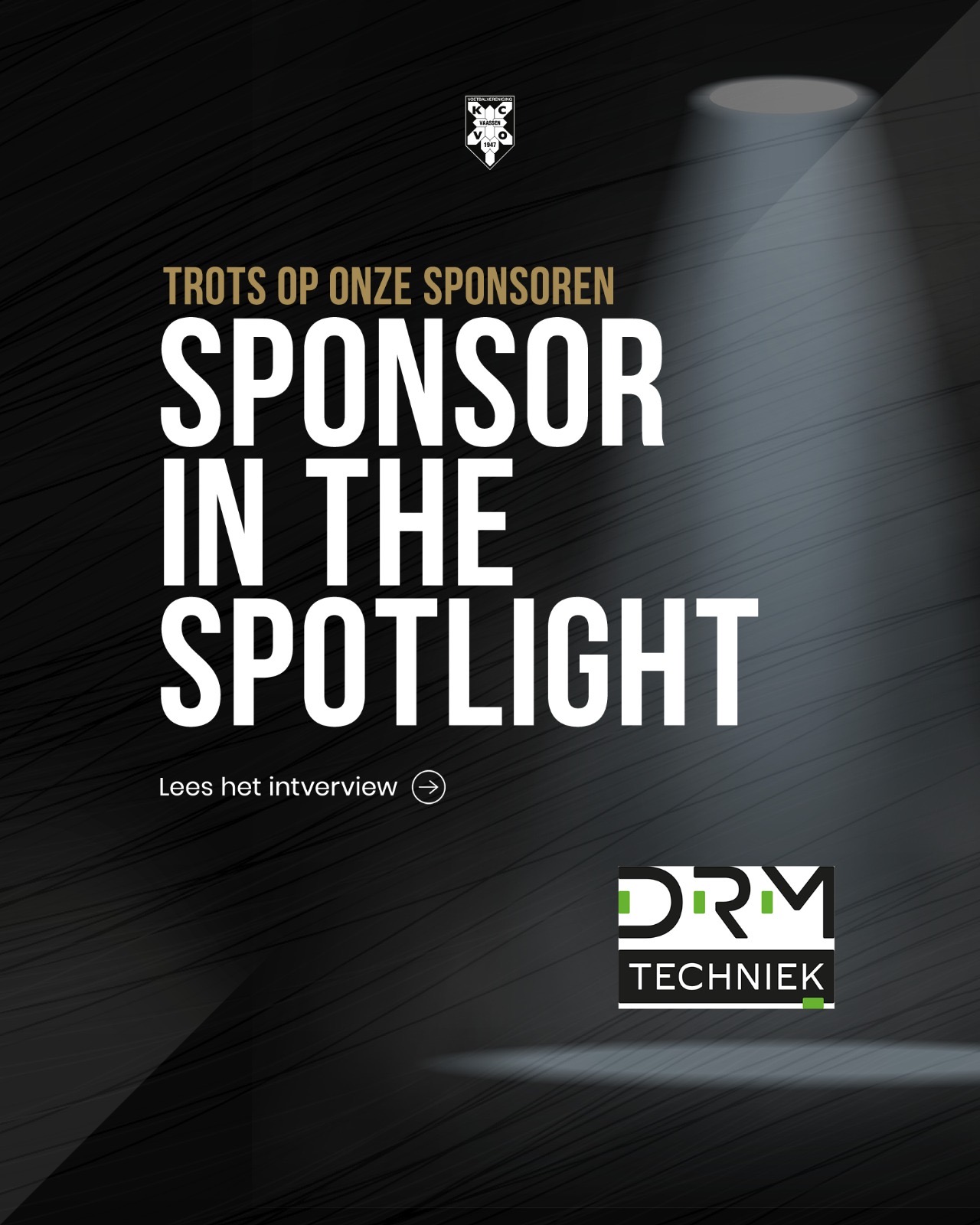 Sponsor in the spotlight: DRM Techniek