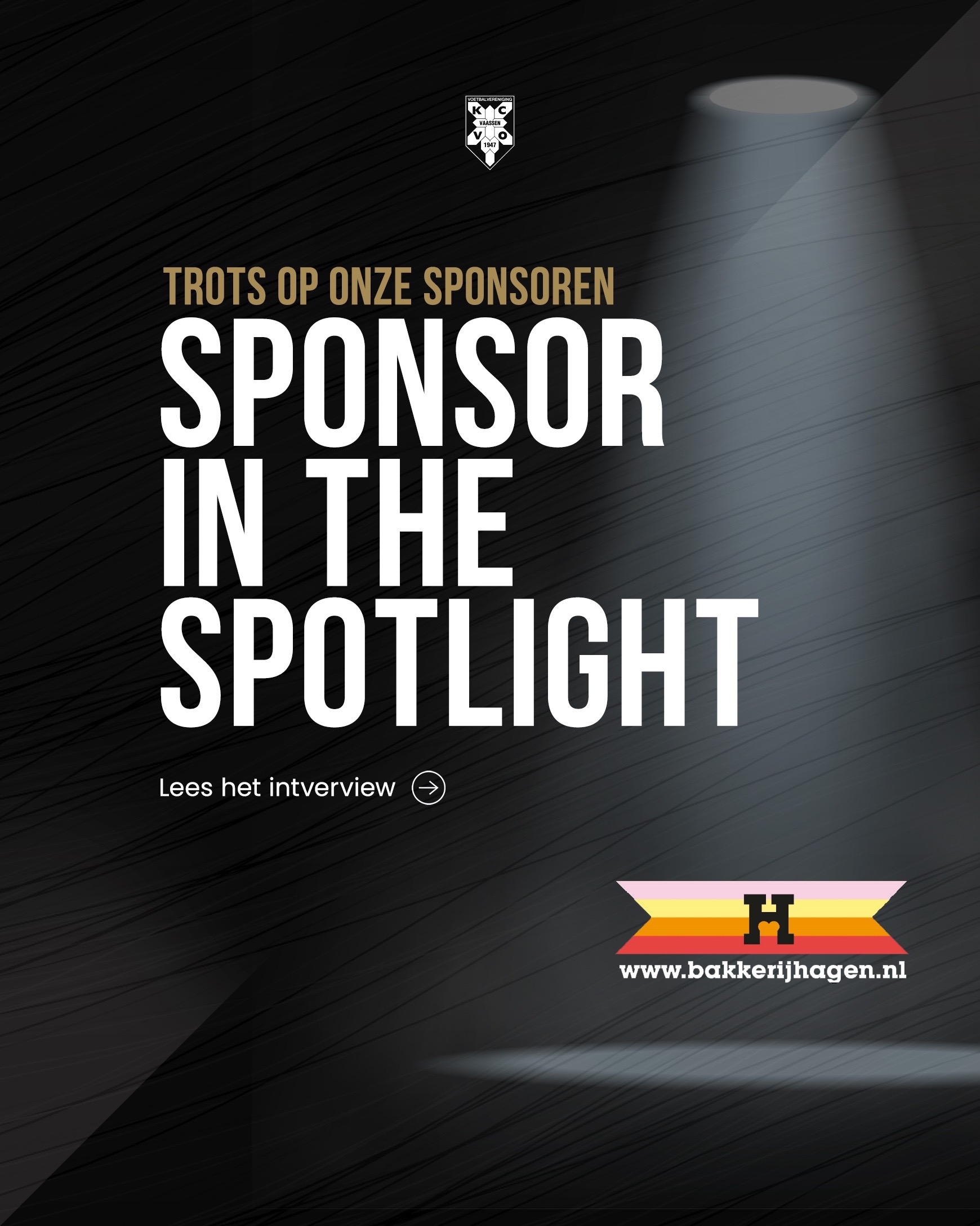 Sponsor in the spotlight: Bakkerij Hagen