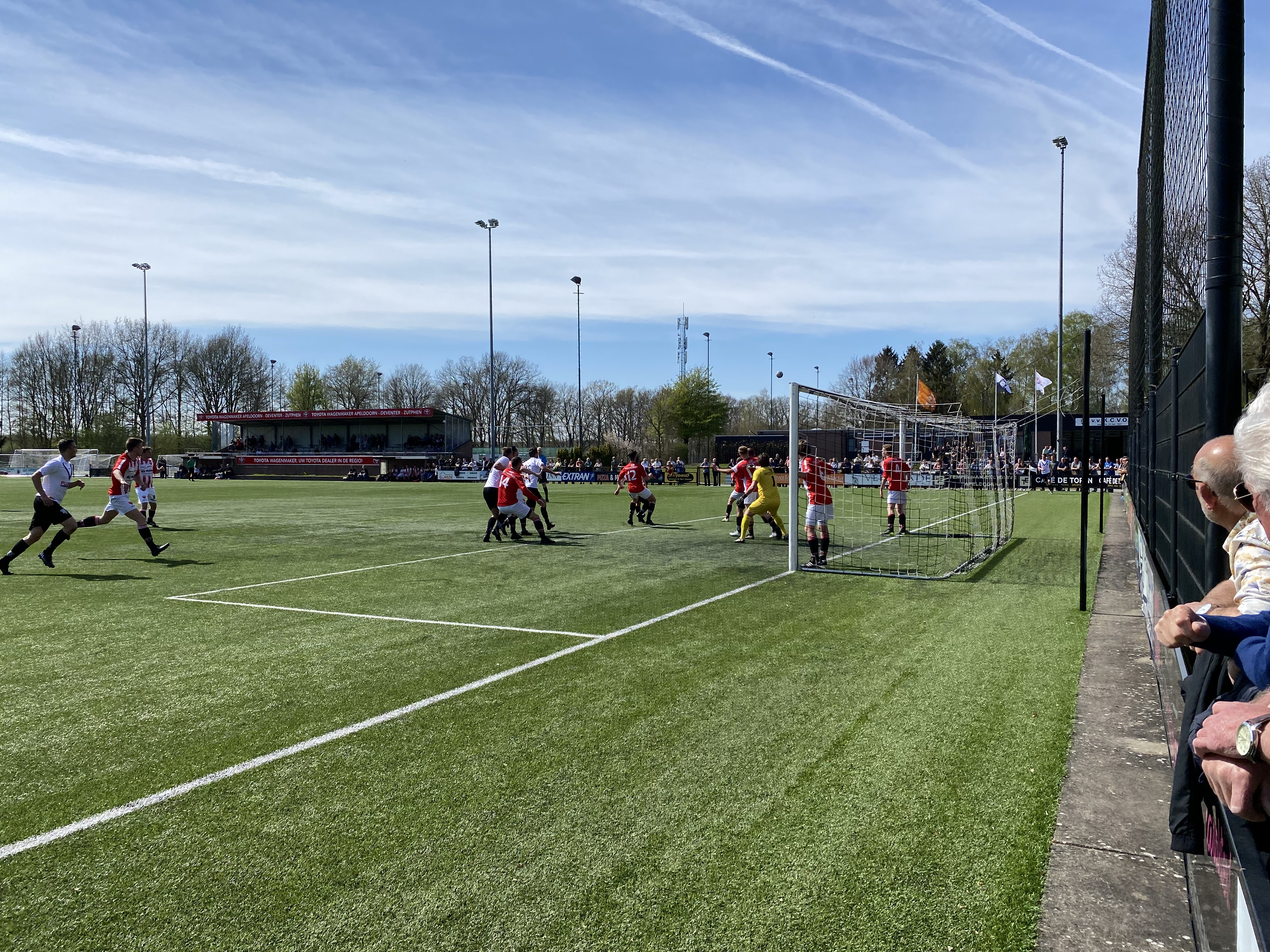 Teleurstellende wedstrijd van en voor KCVO tegen Albatross