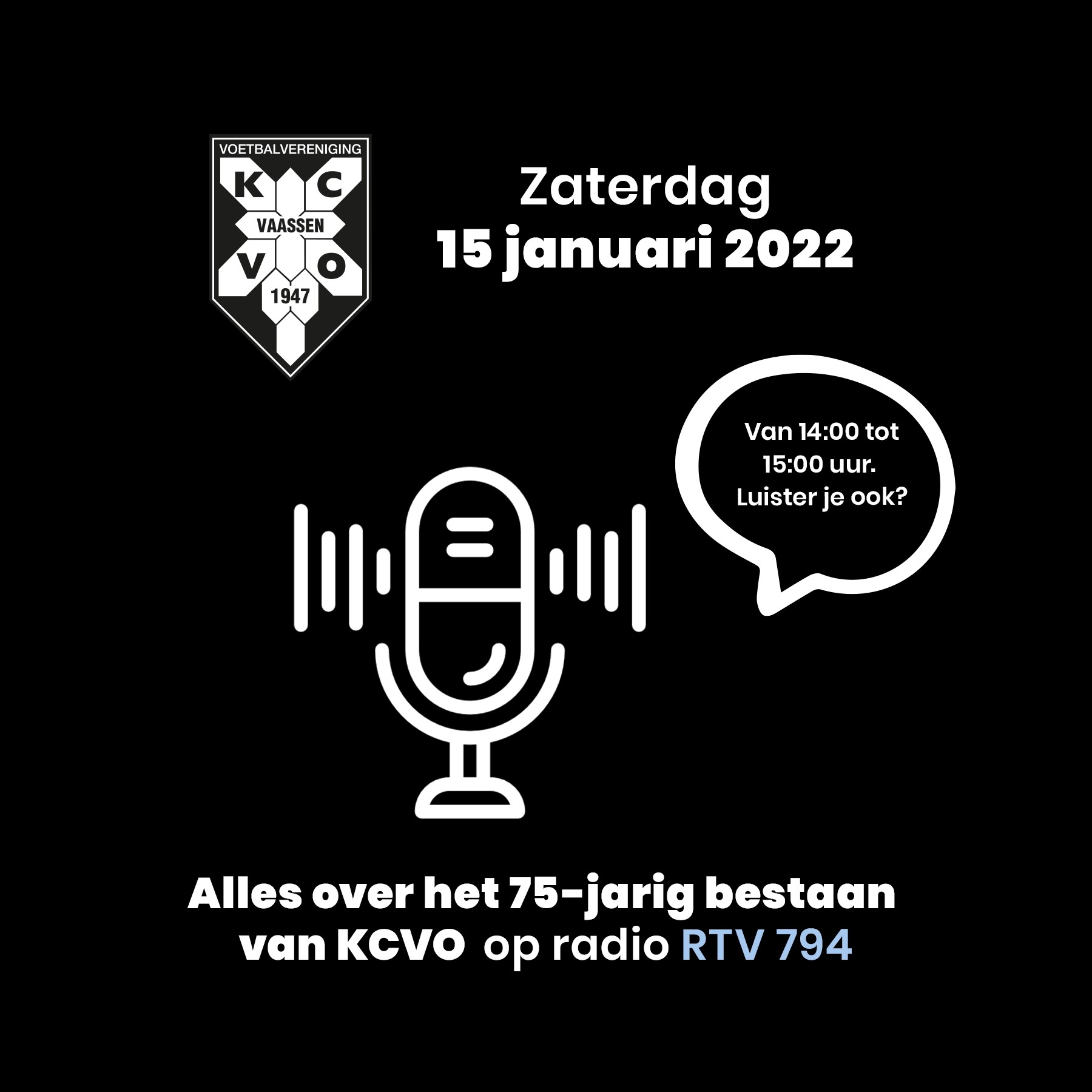 Luister allemaal naar RTV 794