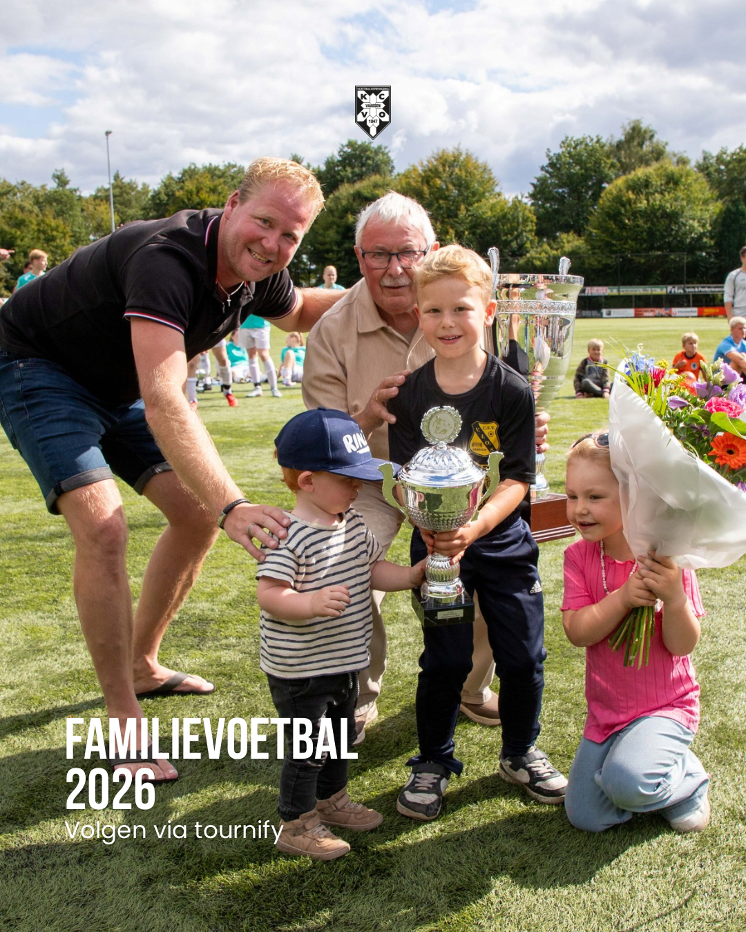 Familie voetbal volgen via tournify