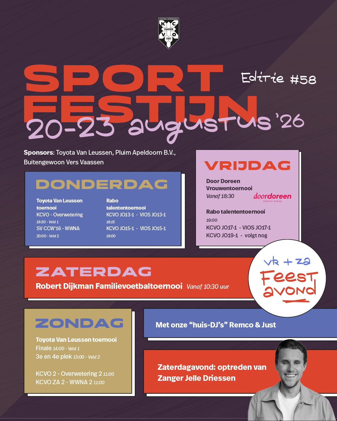 Programma Sportfestijn 2026