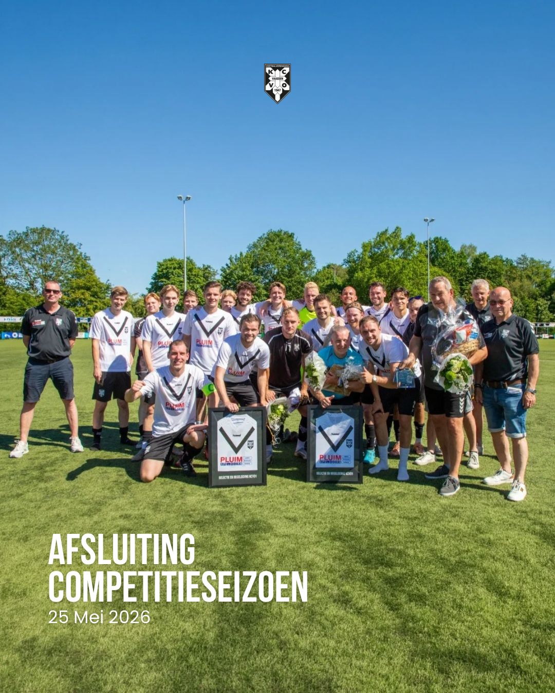 Mooie afsluiting competitieseizoen KCVO op 2e Pinksterdag