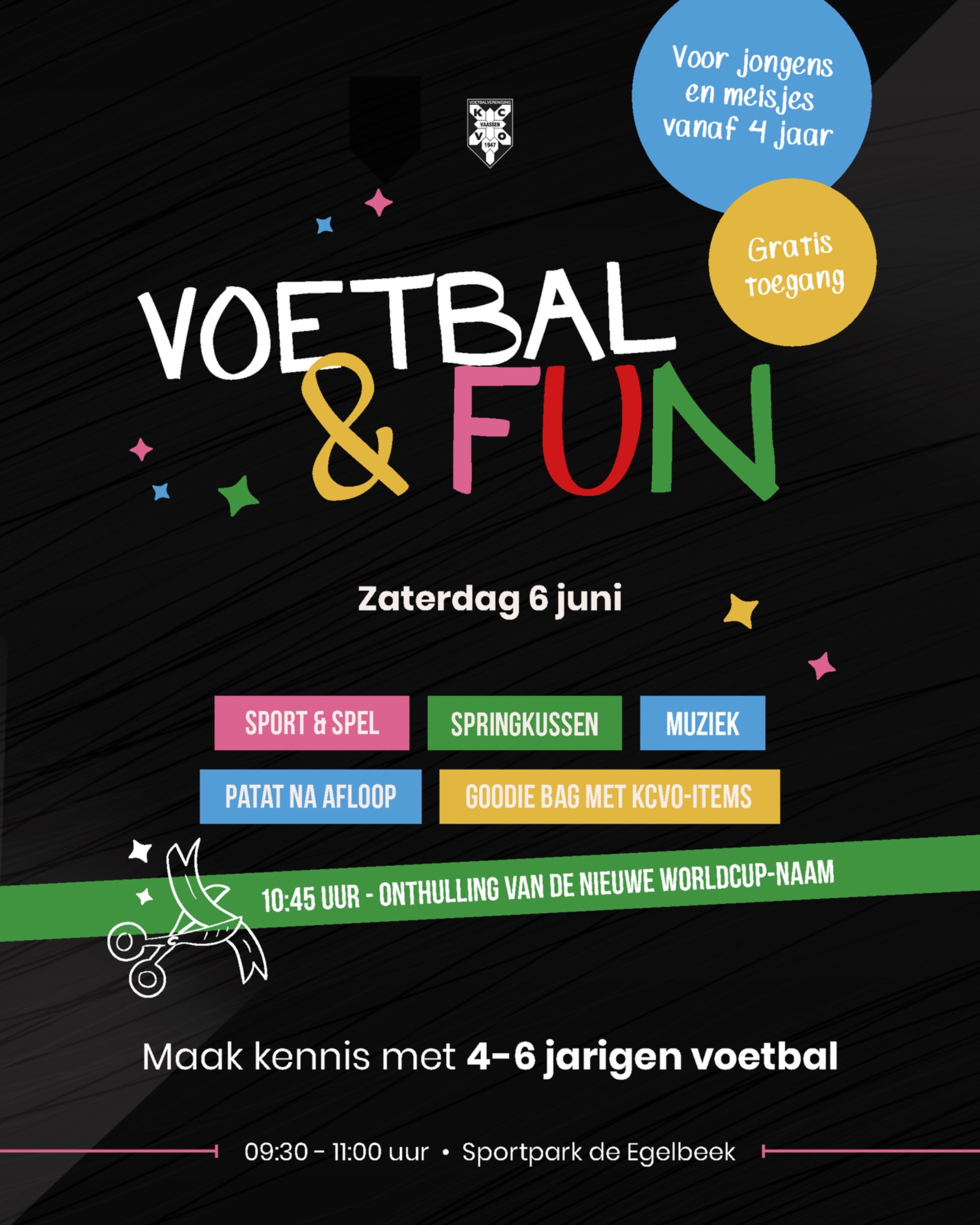 Voetbal & fun bij KCVO!