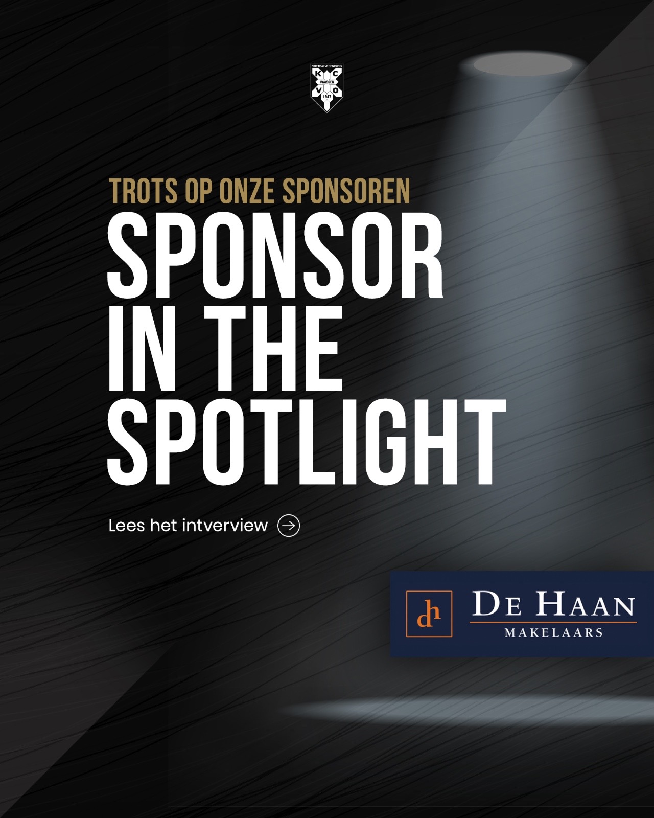 Sponsor in the spotlight: De Haan Makelaars